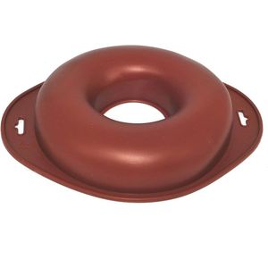 Grote Donut Cake Vorm - Siliconen Bakpan 22.9cm voor Taarten en Brood