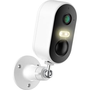 Arenti GO1T 32GB SD Kaart - model 2024 Beveiligingscamera Op Batterij - 3MP - Voor buiten - Spotlight - Draadloos - Besturing via App - Oplaadbaar - Werkt Op Batterij Accu - Bewegingsdetectie