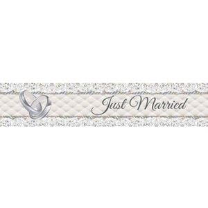 Just Married Foliebanier - 2,5 meter