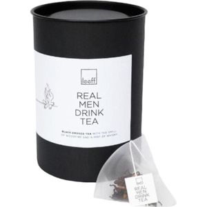 Leeff - Thee in blikje 'Real men drink tea'