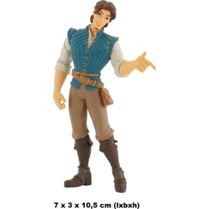 Bullyland Disney Rapunzel -  Flynn Rider - Speelfiguurtje - Taarttopper - 7 x 3 x 10,5 cm (lxbxh)