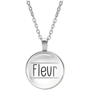 Ketting Glas - Fleur