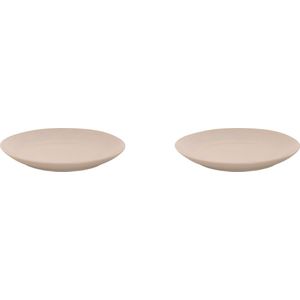 Mammoet Bord Spirit 21.5 cm Offwhite Stoneware 2 stuk(s)