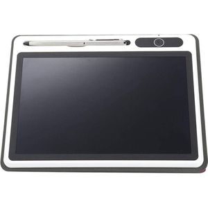 Elektronisch Kladblok 10 Inch LCD Tablet Tekenblok - Handschildergereedschap 9 Inch - Rood met leren etui Kladblok