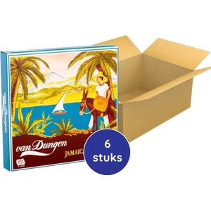 Van Dungen Rumbonen 6 dozen chocolade cadeau - Oud Hollands snoep - doos à 250 g snoepgoed
