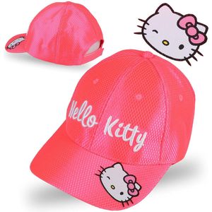 Hello Kitty Roze meisjespet met klep 54cm