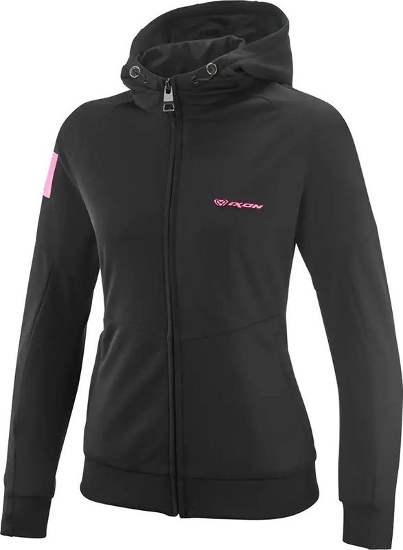 Motorjas IXON Touchdown Air Lady zwart / roze maat L