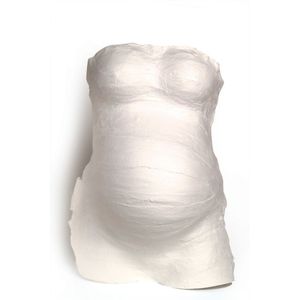 Baby Art Belly Kit -  Gipsafdruk van de zwangere buik - Wit