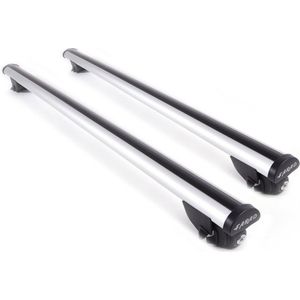 Dakdragers geschikt voor Citroen C Crosser 2007 t/m 2012 met open dakrailing - Aluminium - Hoog laadvermogen 100kg - Aluminium - Merk Farad