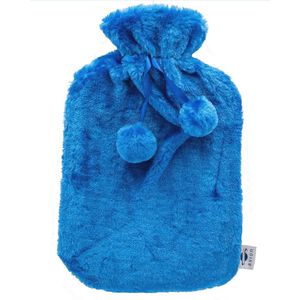 Pluizige Warmwaterkruik met Zachte Cover - Ideaal voor Warmte en Comfort