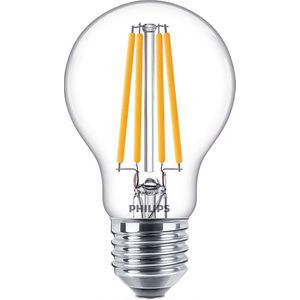 Philips LED Filament E27 - 10.5W (100W) - Koel Wit Licht - Niet Dimbaar