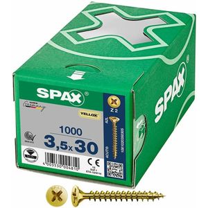 Schroefdoos SPAX Yellox Z2 Platte kop 3,5 x 30 mm 1000 Unidades