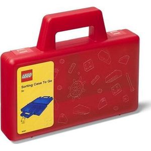 Sorteerkoffer To Go, Rood - LEGO