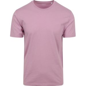 Colorful Standard - T-shirt Cherry Paars - Heren - Maat XL - Regular-fit