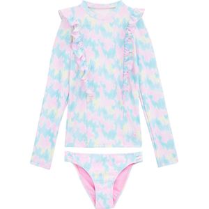 WE Fashion Meisjes UV bikiniset met dessin