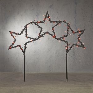 Luca Lighting Sterren 180 LED Kerstverlichting - 100x60 cm - Warmwit