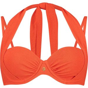 Ten Cate - Multiway Bikini Top Summer Red - maat 40E - Rood/Oranje