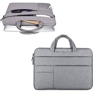 Laptophoes 14 - 14.1 inch - Laptoptas - Laptop Sleeve/Case/Hoes - Handvat - Tas - 14.1 inch Geschikt Voor: HP Pavilion / HP ProBook / HP Stream / HP ZBook / HP Chromebook / HP 14s en HP EliteBook - 14 inch - LB941 Grijs