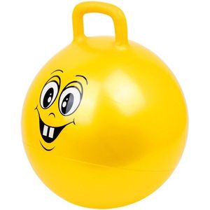 Small foot Skippybal smiley geel 40 cm