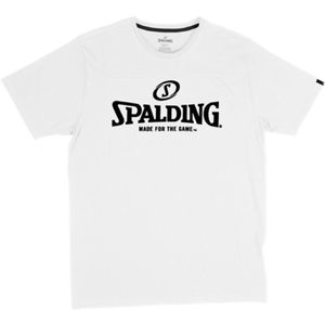 Spalding Essential Logo T-Shirt Heren - Wit | Maat: 3XL