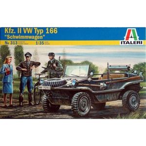 Kfz. II VW Typ 166 Schwimmwagen - Scale 1/35 - Italeri - ITA-0313