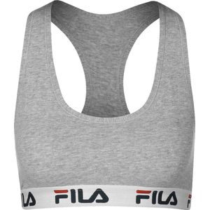 Fila - Woman Bra Elastic Band - Dames Ondergoed - L - Grijs