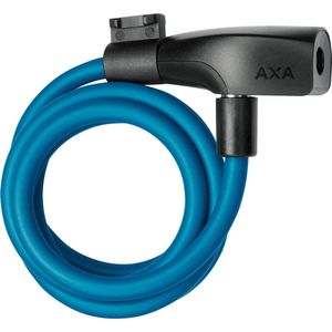 AXA Resolute 8/120 - Kabelslot - Slot voor Fietsen - Gebruiksvriendelijk - 120 cm lang - Diameter 8 mm - Donker blauw