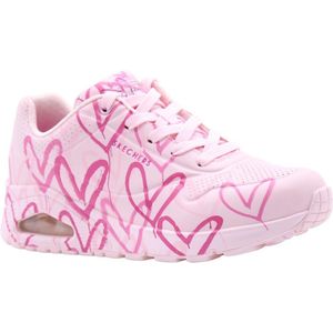Skechers x JGoldcrown: Uno Spread the Love Sneaker Licht Roze