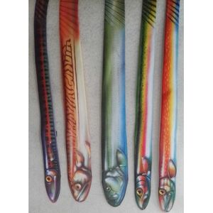 stropdas - set van 5 stuks - vissen - studentenvereniging - visvereniging