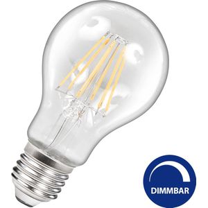 MC-shine LED gloeilamp - Dimbaar - E27 - 6W - 600lm - Dimbaar