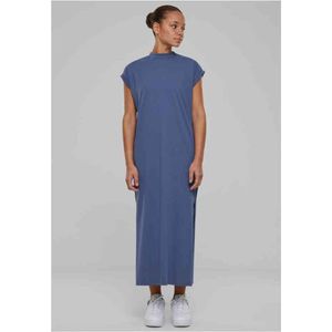 Urban Classics - Long Extended Shoulder Maxi lange jurk - XL - Blauw