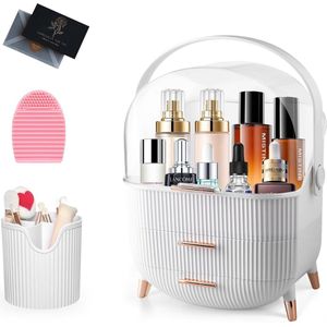 Make-up Opslag Organizer - Make-up organizer - [1 stuk] - [doorzichtig] - [plastic]