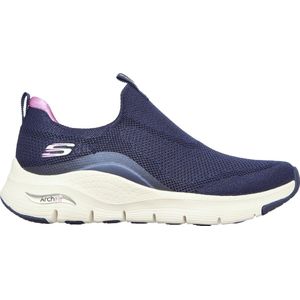 Skechers Arch Fit - Keep It Up Dames Sneakers - Navy/Purple - Maat 41
