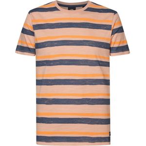 Petrol - T-Shirt Islander Oranje - Heren - Maat L - Regular-fit