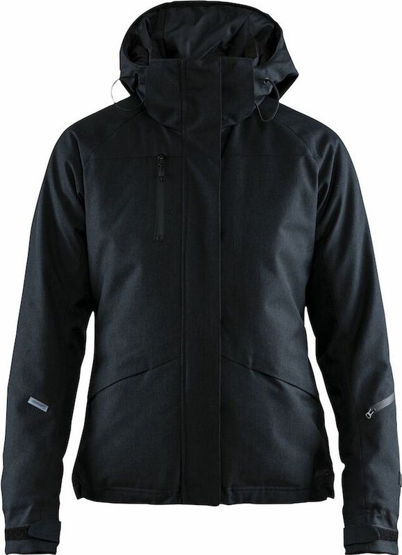 Craft Mountain Padded Jacket W 1906323 - Black Melange/Black - L
