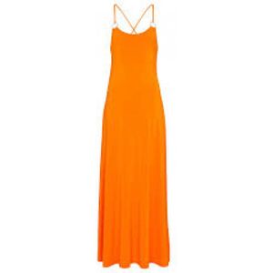 Max Mara Cremona Orange jesey dress Oranje S