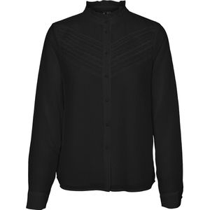 VERO MODA VMNALA L/S O-NECK SHIRT WVN Dames Blouse - Maat S