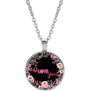 Ketting Glas - Love You