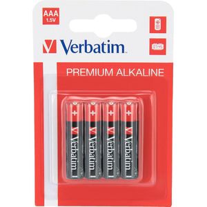 Verbatim - AAA Alkaline Battery 4PK