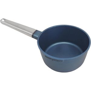 18cm melkpan inductie - kookpan klein voor alle warmtebronnen & ovenvast - Cool Touch handvat van roestvrij staal - blauw WCSP0095N18BL - PERFORMANCE SERIE