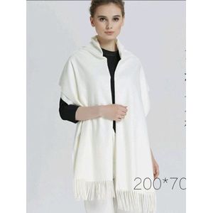 L-200cm*70cm Dames imitation cashmere Sjaal Shawl Effen Kleur, un en licht van gewicht, Cadeauverpakking