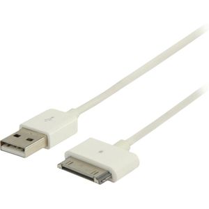 Valueline 30-pins naar USB kabel - 1 meter