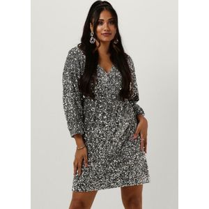 Notre-V Nv Celina Dress Jurken Dames - Kleedje - Rok - Jurk - Zilver - Maat L