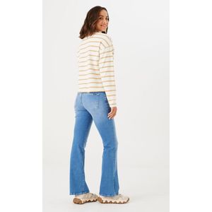 GARCIA Celia Flare Dames Flared Fit Jeans Blauw - Maat W26 X L34