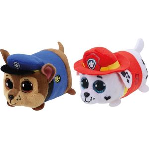 Ty - Knuffel - Teeny Paw Patrol - Chase & Marshal