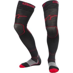 Alpinestars Long Mx Sokken Rood,Zwart EU 42 1/2-47 1/2 Man