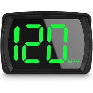 Digitale GPS-snelheidsmeter (MPH) - snelheidsmeter auto - auto - auto accessoires - Grote LED-lettertypen - Automatische lichtdetectie - Head-updisplay - Realtime snelheidsmeter voor auto's - USB Plug and Play - Voor vrachtwagens, SUV's en motoren