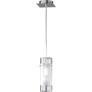 Hanglamp Max met glas, met één lampje
