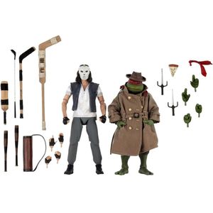 Casey Jones and Raphael in Disguise - Action Figures - TMNT 1990 Movie