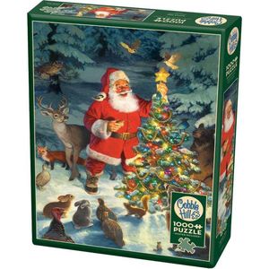 Cobble Hill Puzzels Santa's Tree - 1000 stukjes